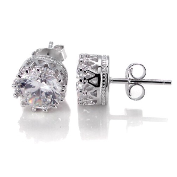 Princess Crystal Earrings - Picture 3 of 6